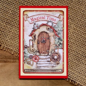 Felicitare : Magical Time - crăciun - accesorii cadou de crăciun - felicitări de crăciun - Artynos.ro