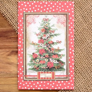 Felicitare: Vintage Christmas - crăciun - accesorii cadou de crăciun - felicitări de crăciun - Artynos.ro