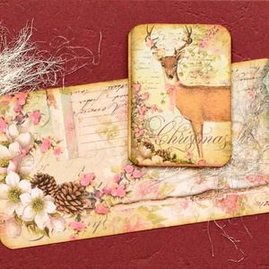 Felicitare: Vintage Christmas - Artynos.ro