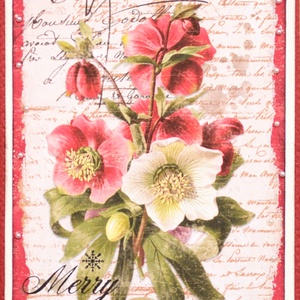 Felicitare: Vintage Christmas, Craciun, Accesorii cadou de Craciun, Felicitari de Craciun, Arta de hartie, Colectia: Vintage Christmas

Felicitare confectionata manual, din hartie de scarpbooking, fara acid..., ARTYNOS