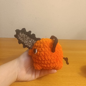 Pochita - Chainsaw Man plus crosetat - jucării și echipamente pentru copii - plușuri - câine de pluș - Artynos.ro