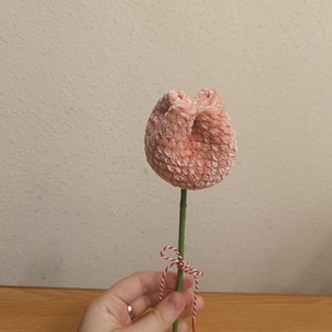 Lalea Crosetata - casă & stil de viață - decorațiuni de casă - accesorii florale - flori la fir - Artynos.ro