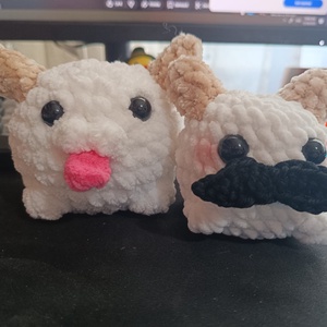 Poro League of Legends Plush crosetat - jucării și echipamente pentru copii - plușuri - câine de pluș - Artynos.ro
