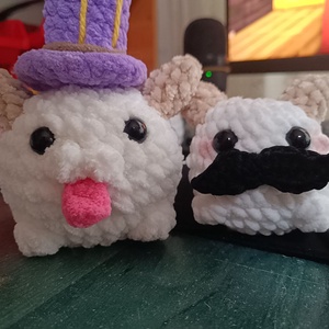 Poro League of Legends Plush crosetat - jucării și echipamente pentru copii - plușuri - câine de pluș - Artynos.ro