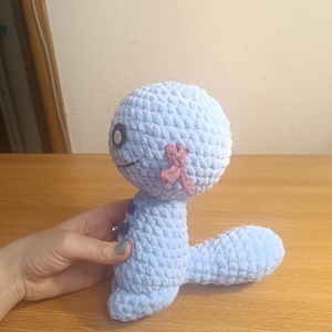 Wooper Pokemon - Plus crosetat - jucării și echipamente pentru copii - plușuri - șoarece de pluș - Artynos.ro