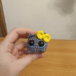 Crying Sad Hamster - Set 2 brelocuri, Jucarii si echipamente pentru copii, Plusuri, Soarece de plus, Crosetat, Cusatura, ARTYNOS