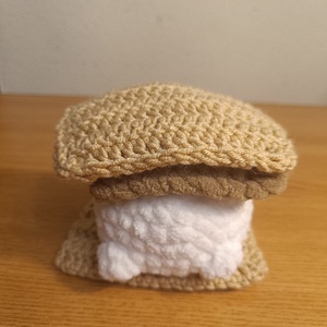 Poro S'more - plus bezea crosetat - jucării și echipamente pentru copii - plușuri - câine de pluș - Artynos.ro