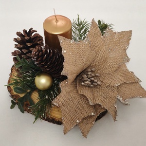 Aranjament cu lumanare, Craciun, Decoratiuni de Advent, Decor de lumanari Advent, , ARTYNOS