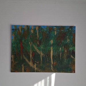 Ploaia de aur, Arte vizuale si accesorii , Picturi, Pictura in ulei, , ARTYNOS