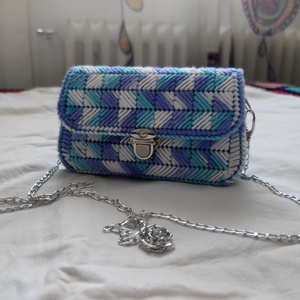 Mini geanta handmade  - genți și portofele - genți de mână și umăr - geantă crossbody - Artynos.ro