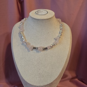 Colier din cuart si hematit, Bijuterii, Coliere, Coliere din pietre semipretioase, Altele, ARTYNOS