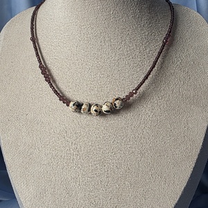 Colier din margele maro, Bijuterii, Coliere, Coliere din margele, Confectionarea bijuteriilor, ARTYNOS