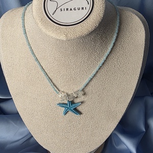 Colier de vara cu steluță pandantiv  - bijuterii - coliere - coliere din mărgele - Artynos.ro