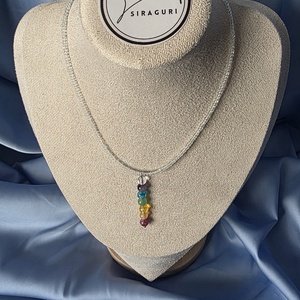 Colier cu cele 7 chakre - bijuterii - coliere - coliere din mărgele - Artynos.ro