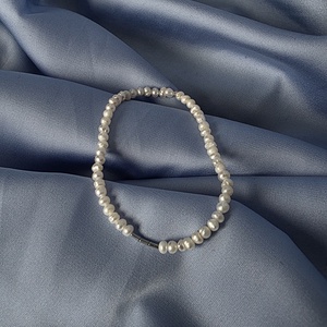 Bratara din perle de cultura si accesorii din otel inoxidabil, Bijuterii, Bratari, Bratari din perle, Confectionarea bijuteriilor, ARTYNOS