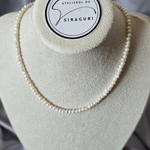 Colier din perle de cultură  - bijuterii - coliere - coliere din perle - Artynos.ro