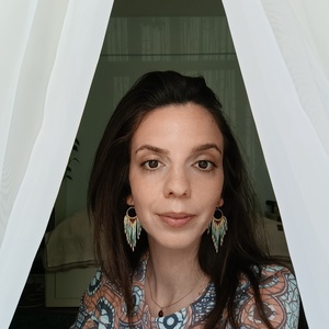 Cercei Miyuki turcoaz - bijuterii - cercei - cercei din mărgele - Artynos.ro
