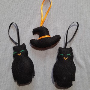 Decoratiuni de Halloween ( bufnita, palarie), , , ARTYNOS