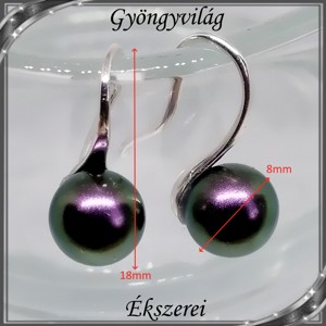 Swarovski bilă semiperforată s925-argint SF-S925-SW05 S925-fk11--sw5818-8 -  - Artynos.ro