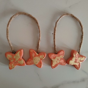 Set 2 accesorii decorative din lut pentru perdele și draperii - casă & stil de viață - textile de casă - accesorii perdele - perdele - Artynos.ro