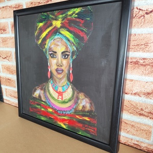 African women, Casă & Stil de viață, Accesorii pentru decorat casa, Picturi murale, Tablouri/picturi pe pânză, Obiecte pictate, Pictură, ARTYNOS