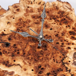 Ceas de perete din lemn, ceas din lemn rustic, -  - Artynos.ro