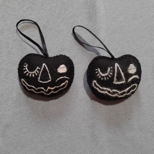 Decoratiuni de Halloween ( dovleac negru ), , , ARTYNOS