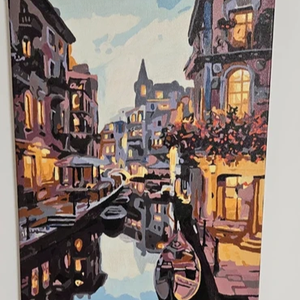 Tablou Venetia, Arte vizuale si accesorii , Picturi, Pictura acrilica, Pictura, ARTYNOS