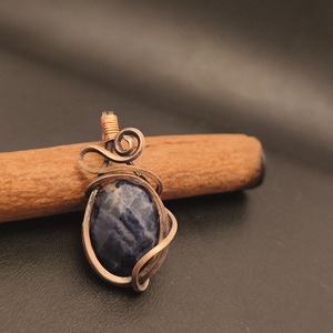 Pandantiv cupru si sodalit, Bijuterii, Coliere, Pandative, Altele, ARTYNOS