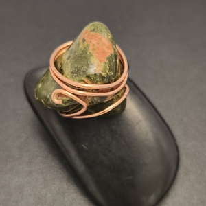 Inel ajustabil cupru si sodalit - Artynos.ro