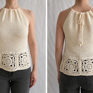 Top de vara, Imbracaminte si moda, Haine dama, Tricou si top de dama, Crosetat, ARTYNOS