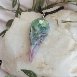 Pandantiv Raven Marmurat , Bijuterii, Coliere, Pandative, Confectionarea bijuteriilor, ARTYNOS