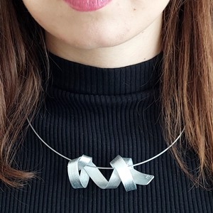 Colier BUTTON din aluminiu, , , ARTYNOS