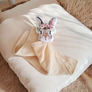 SnoozeZoo Nappy Bunny, SzundiZoo în formă deiepurașpătură de dormit moale și pufoasă -  - Artynos.ro