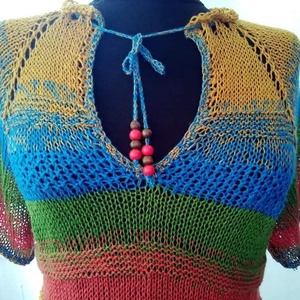 Bluza tip ie, Îmbrăcăminte și modă, Haine damă, Bluze damă, Împletitură, ARTYNOS
