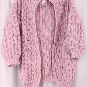 Cardigan Cotton candy - îmbrăcăminte și modă - haine damă - hanorace, cardigane - Artynos.ro