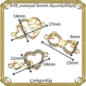 Accesorii pentru bijuterii placate cu aur de 18K: pandantiv, cabochon, pandantiv ABMCF 01 1buc/cs mai mult -  - Artynos.ro