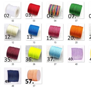 Bijuterii brățări: brățară macramé SK-M 45e2 2 buc/pachet în mai multe culori -  - Artynos.ro