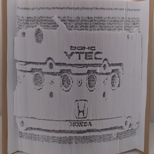 Cadou unic pentru ziua de nastere sculptura de carte, Casa & Stil de viata, Accesorii pentru decorat casa, Decoratiuni de masa si decoratiuni pentru rafturi , Sculptura de carte, carte pliata, , ARTYNOS