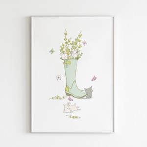Kitten arta de perete, decorarea camerei pentru copii, , , ARTYNOS