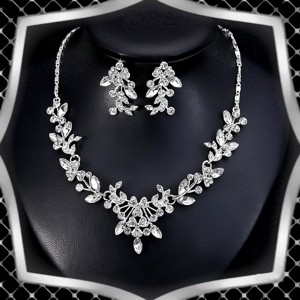Nunta, mireasa, set de bijuterii casual, ES-SZÉ48e, Accesorii nunta, Bijuterii mireasa, Set bijuterii de mireasa, , ARTYNOS