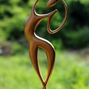 Silueta feminina , Arte vizuale si accesorii , Sculptura, Statuie lemn, , Inaltime – 45 cm, ARTYNOS