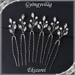 Bijuterii, ornamente de păr, catarame de păr: nuntă, mireasă, ornament de păr casual S-H-TŰ03 esz 6pcs -  - Artynos.ro