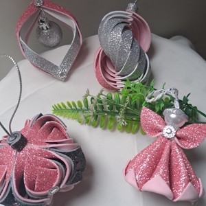 Guma de decorare - Set decoratiuni de Craciun - Artynos.ro