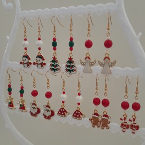 Cercei de Crăciun - bomboane -  - Artynos.ro