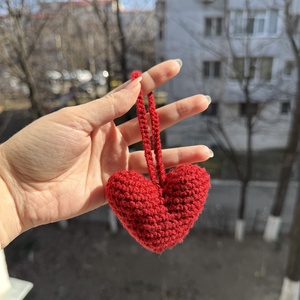 Breloc inimioară - geantă și husă - accesorii genți - breloc - Artynos.ro
