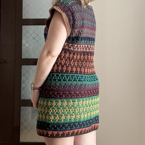 Rochie Croșetată - îmbrăcăminte și modă - haine damă - rochie, dintr-o bucată - Artynos.ro