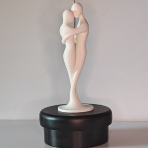 Statueta Cuplu 3D - casă & stil de viață - accesorii pentru decorat casa - decorațiuni de masă și decorațiuni pentru rafturi  - decorațiuni de masă - Artynos.ro