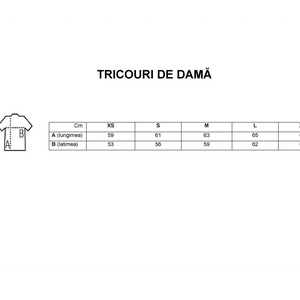 Tricou Magnolia - îmbrăcăminte și modă - haine damă - tricou și top de damă - Artynos.ro