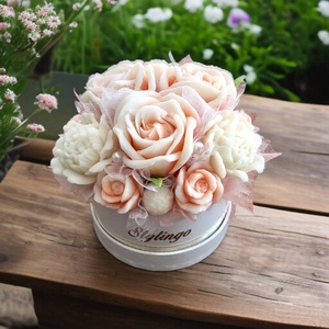 Floare de sapun intr-o cutie, Baie si Frumusete, Sapunuri si articole de igiena, Sapun artizanal, , ARTYNOS
